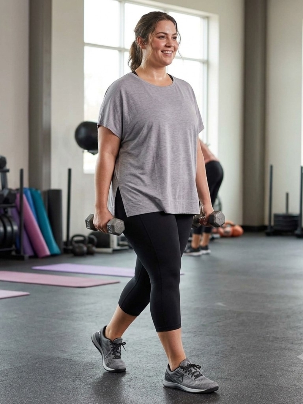 All In Motion Boxy Relaxed Short Sleeve Active Tee Size 2X